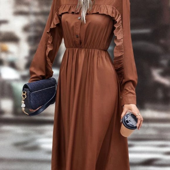 Ruffle Dress - Picture 2 of 8